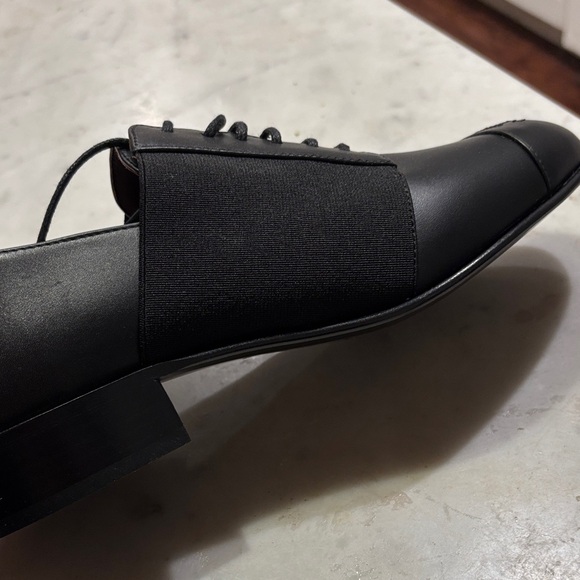 CHANEL Classic Black Men's Oxfords - Picture 3 of 6